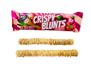 Crispy Blunts 2pc Edibles 100mg D9 Strawberry 10ct