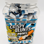 Crispy Blunts Mini 1pc Edibles 30mg Kratom Cookies & Cream 40ct