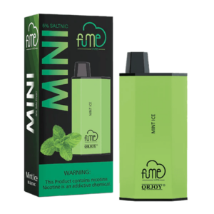 Fume Nicotine Disposable Vape 1000p Mini Mint Ice 10ct