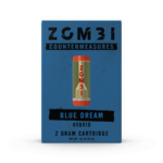Zombi Vape Cartridge 2ml H4CBD/THC-C/HHC Blue Dream (hybrid) 6ct