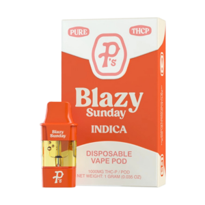 Pushin’ P’s Pack O Pods Vape Disposable 1ml THCP Blazy Sunday 6ct