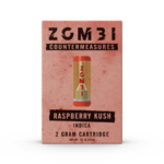 Zombi Vape Cartridge 2ml H4CBD/THC-C/HHC Raspberry Kush (indica) 6ct