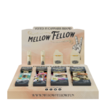 Mellow Fellow Marketing Material 4pc Vape Disposable Sampler Display