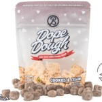 Dope Dough Edibles 200mg D9 Cookies and Cream 10ct