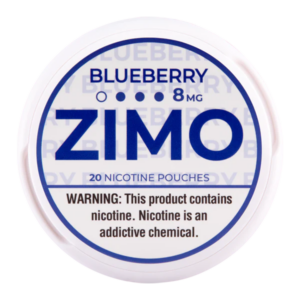 ZIMO Nicotine Pouches 8mg Blueberry 5ct