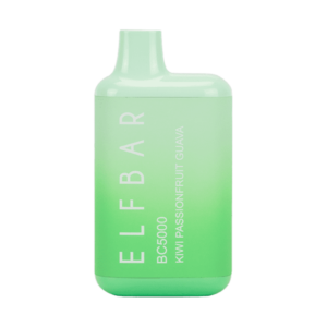 Elf Bar Nicotine Disposable Vape 5000p Kiwi Passion Fruit Guava 10ct