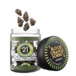 Twenty One Cannabis Exotic Flower 1 OZ THCA Blood Orange Sorbet (Hybrid)