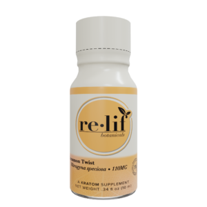 Relif Shot 110mg Kratom Cinnamon Twist 12ct