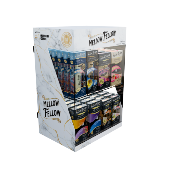 Mellow Fellow Marketing Material Acrylic Display Case