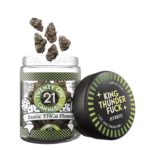 Twenty One Cannabis Exotic Flower 1 OZ THCA King Thunder Fuck (Hybrid)