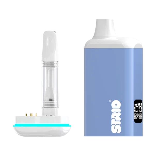 Strio Accessories 510 Battery Cartbox Pro + Screen 2g Azure Blue 10ct