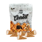 Baked Bags Cones 6pc Edibles 150mg D9 Strawberry Shortcake 6ct