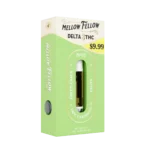 Mellow Fellow Classic Vape Cartridge 1ml D8 Green Crack (Sativa) Pre-Priced 9.99