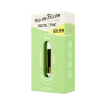 Mellow Fellow Classic Vape Cartridge 1ml D8 Green Crack (Sativa) Pre-Priced 9.99