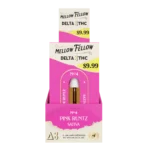 Mellow Fellow Classic Vape Cartridge 1ml D8 Pink Runtz (Sativa) Pre-Priced 9.99