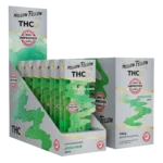 Mellow Fellow Premium Disposable Vapes 0.5ml THCP Green Crack (Sativa) 6ct