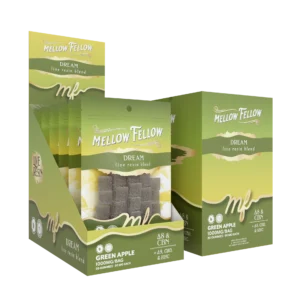 Mellow Fellow Live Resin M-Fusions 20pc Edibles 1000mg Nano Dream Blend Blue Razz (Copy)