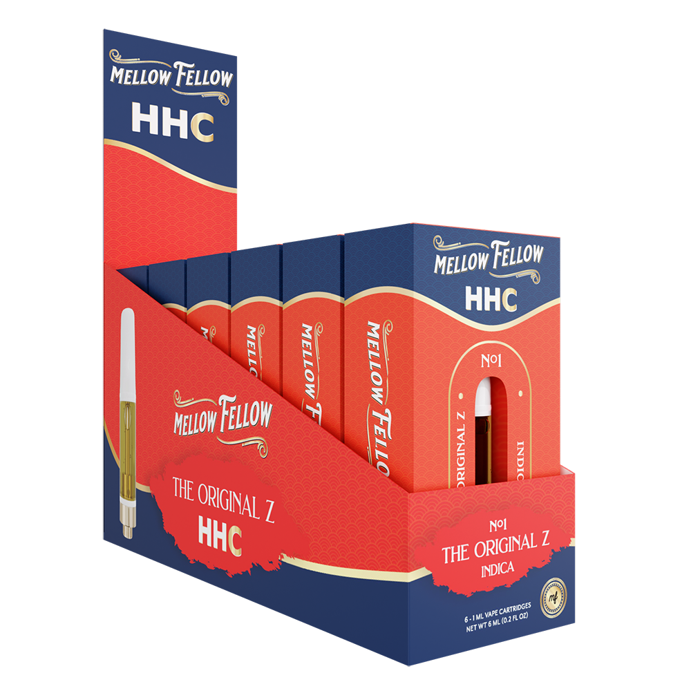 Mellow Fellow  Classic Vape Cartridge 1ml HHC Original Z (Indica)