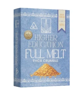 Higher Education Crumble Dabs Concentrates 2g THCa Sour Tangie