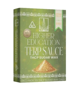 Higher Education Sugar Wax Concentrates 2g THCp Fantasy Melon