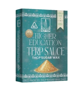 Higher Education Sugar Wax Concentrates 2g THCp GG4