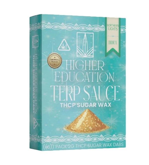Higher Education Sugar Wax Concentrates 2g THCp Northern Lights