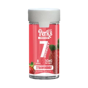 Eat Perks Kratom 4pc Tablets 200mg 7-Hydroxy Mitragynine Cherry