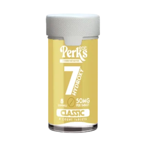 Eat Perks Kratom 4pc Tablets 200mg 7-Hydroxy Mitragynine Cherry