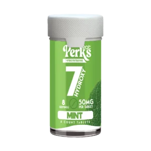 Eat Perks Kratom 4pc Tablets 200mg 7-Hydroxy Mitragynine Cherry