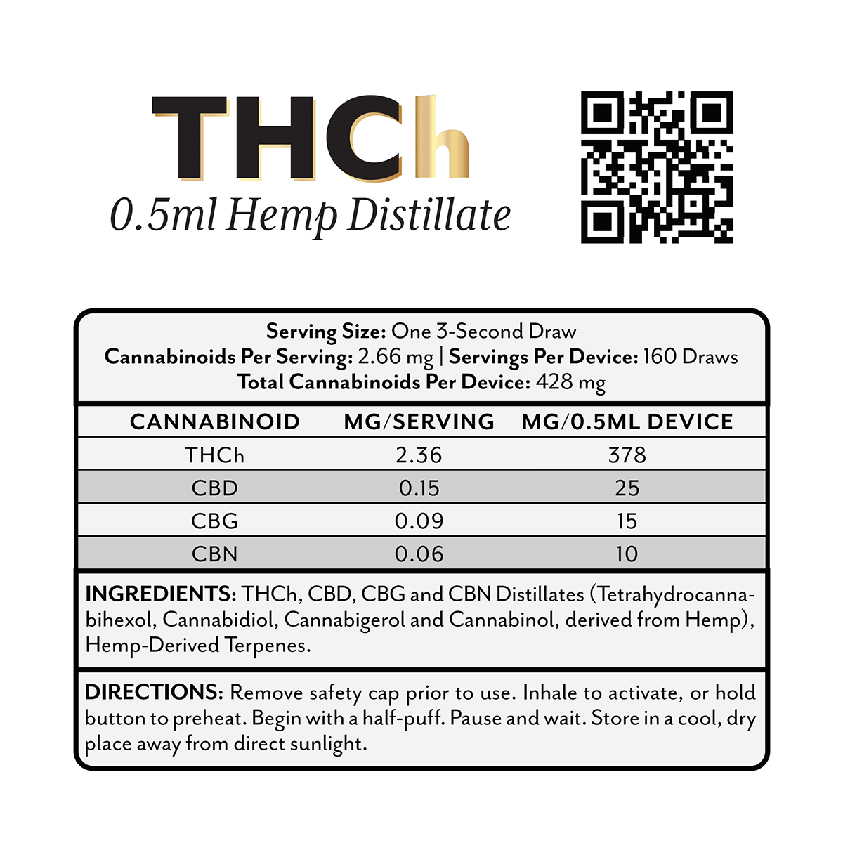 Mellow Fellow FL Compliance Stickers 1.875"x2" 0.5ml THCh