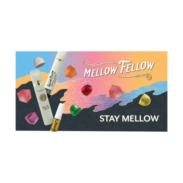 Mellow Fellow Marketing Material 4×2 Distro Banner Product Mix