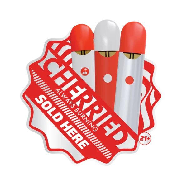 Cherried Marketing Material Floor Decal  Disposables
