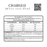 Mellow Fellow FL Compliance Stickers 1.875″x2″ Live Resin 1ml Charged
