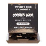 Twenty One Cannabis Private Reserve Flower 1g Exotic THCa Cookies Kush (Indica) 28ct