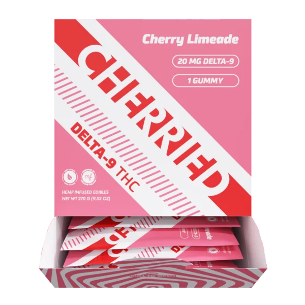 Cherried 1pc Edibles 20mg Delta 9 Cherry Limeade