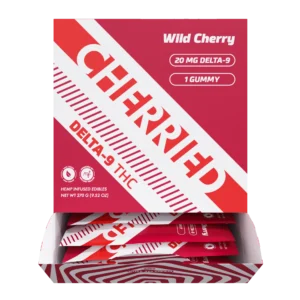 Cherried 1pc Edibles 20mg Delta 9 Wild Cherry