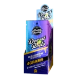 Hazy Mary Donut Rolls 2pc Prerolls 4g Live Badder  Rainbow Runtz 10ct