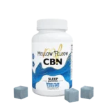 Mellow Fellow Sleep Gummies 30pc Edibles 1500mg CBN Blue Razz