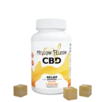 Mellow Fellow Relief Gummies 30pc Edibles 1500mg CBD Peach
