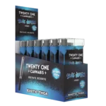 Twenty One Cannabis Private Reserve Flower + One Hitter 3.5G Exotic THCa Blue Nerds (Hybrid)