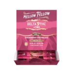 Mellow Fellow Baklava Sticks 1pc Edibles 40mg Delta-9 + CBD Strawberry Cheesecake 40ct