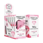 Twenty One Cannabis Liquid Diamonds Disposable Vapes 3.5ml THCa Candyland (Sativa)