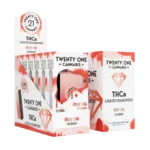 Twenty One Cannabis Liquid Diamonds Disposable Vapes 3.5ml THCa Fire OG (Hybrid)