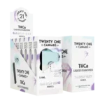 Twenty One Cannabis Liquid Diamonds Disposable Vapes 3.5ml THCa Rainbow Runtz (Indica)