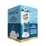 Mellow Fellow Seltzer Beverages 20mg Delta-9 + CBD Blue Raspberry 4ct
