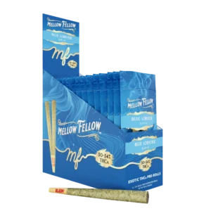 Mellow Fellow Exotic 2pc Pre-Rolls 2g THCa Blue Lobster (Hybrid) 15ct