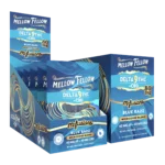 Mellow Fellow Microdose M-Fusions 8pc Edibles 80mg Delta-9 + CBD Blue Razz 6ct