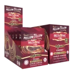 Mellow Fellow Microdose M-Fusions 8pc Edibles 80mg Delta-9 + CBD Cherry 6ct