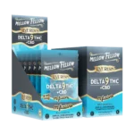 Mellow Fellow Live Resin M-Fusions 20pc Edibles 400mg Delta-9 + CBD Blue Raspberry 6ct