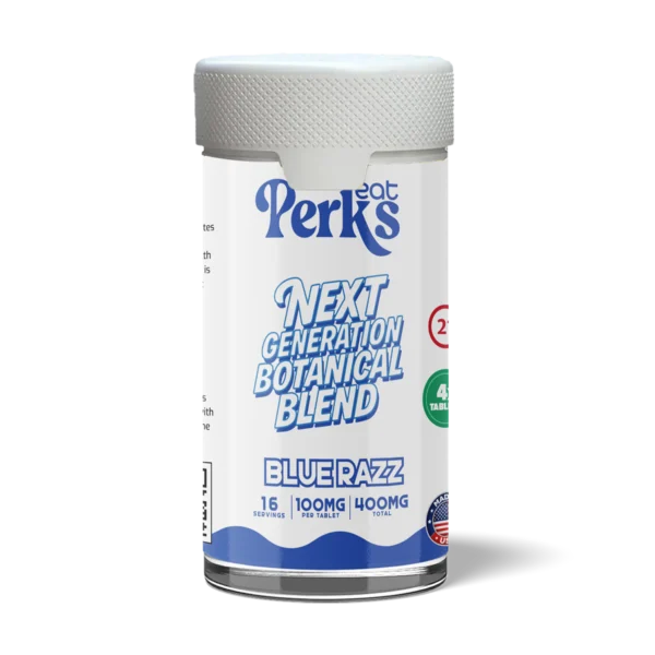 Eat Perks Next Generation Botanical Blend 400mg Blue Razz